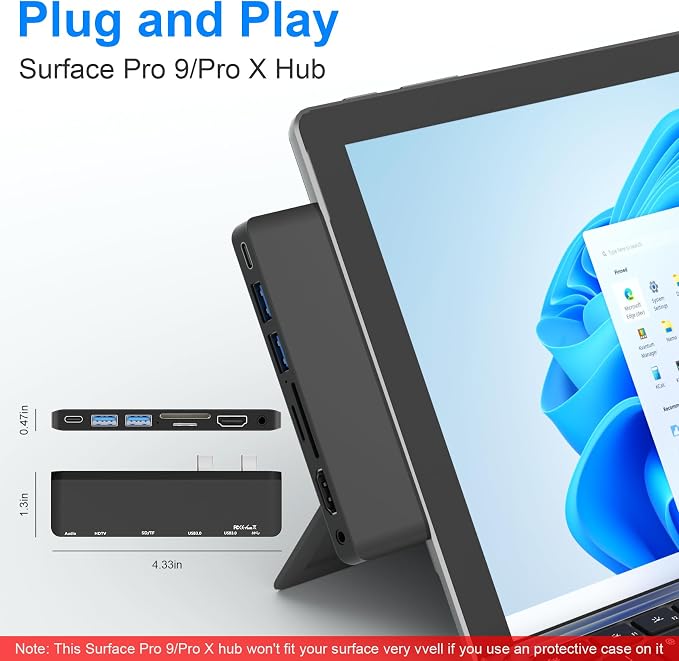For Surface Pro 9/Pro X