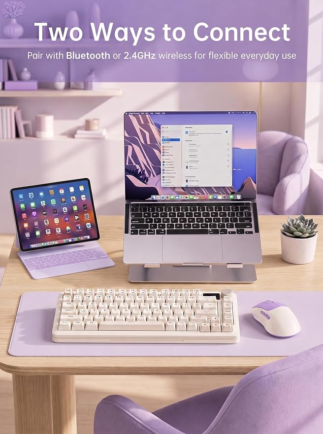 Cream Purple