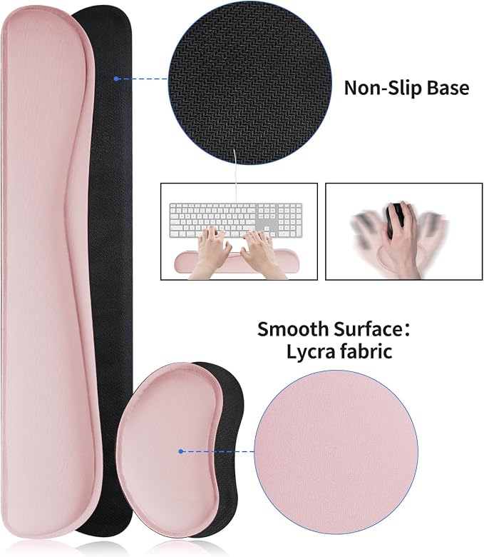 Pink-wrist Rest