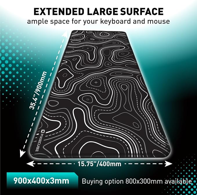 Black Topographic
