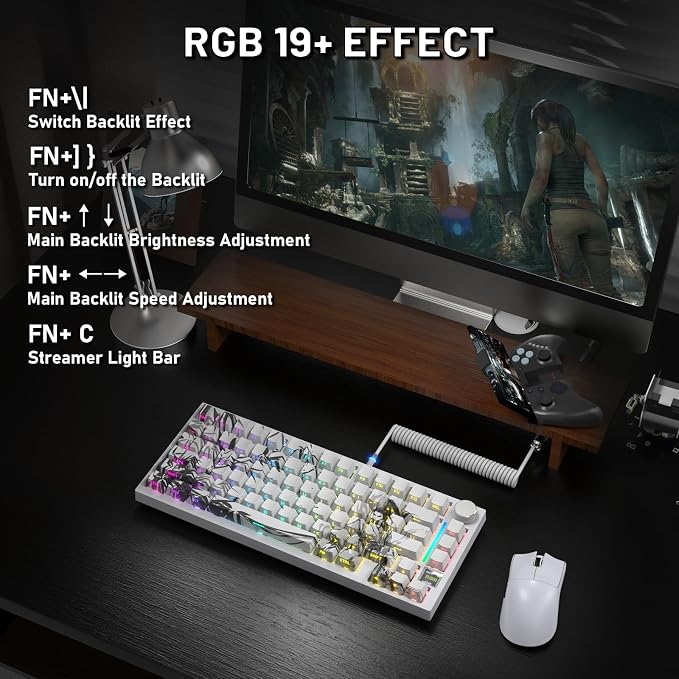 white bamboo/gift switches