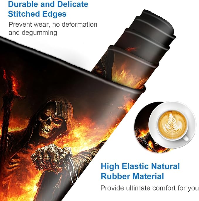 Flaming Skull