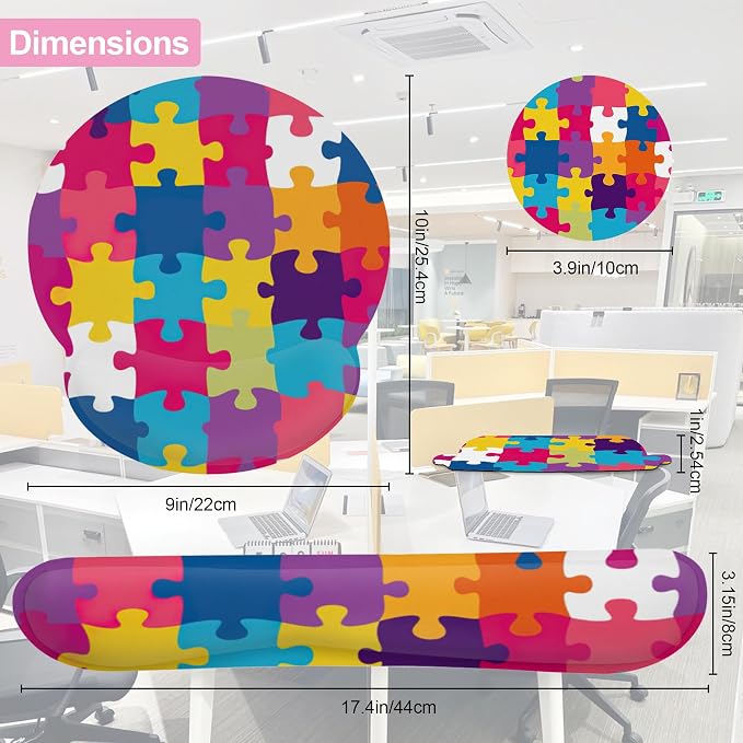 Autism Awareness Puzzle Colorful
