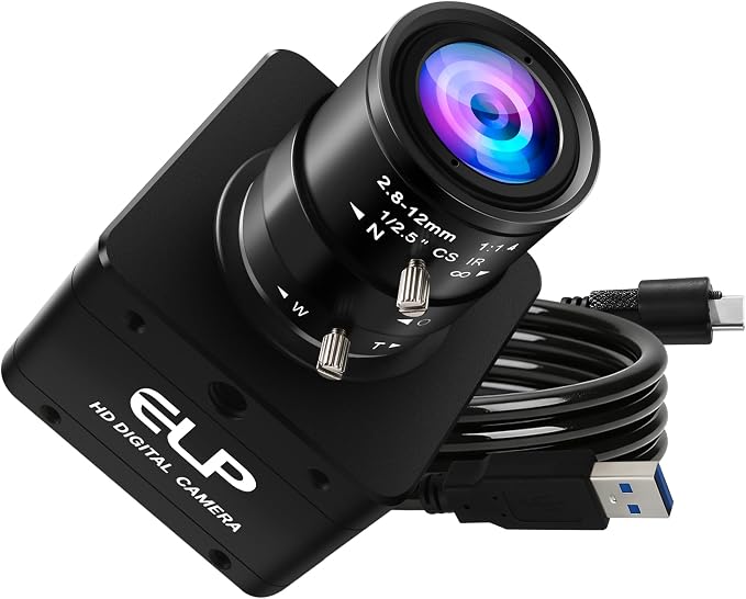 2.8-12mm 4X zoom lens