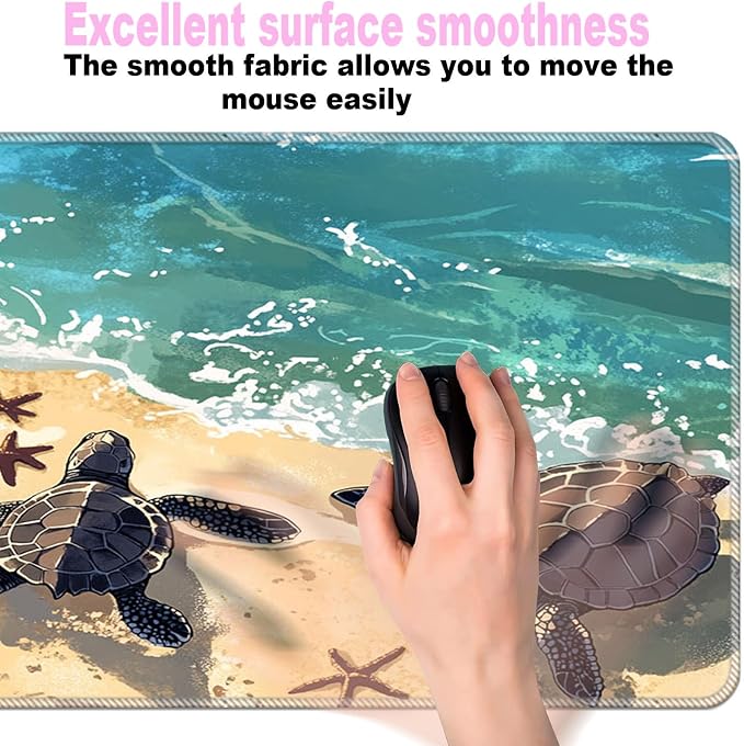 Turtles Crawling on the Beach