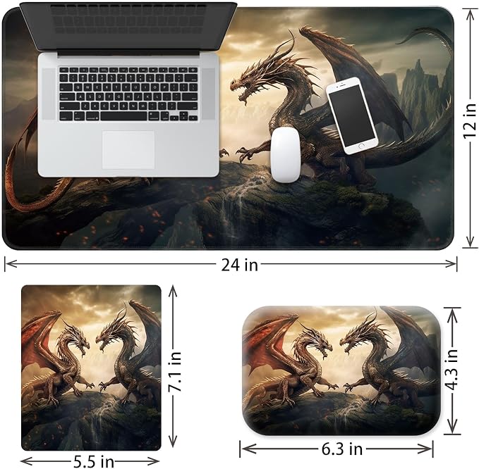 Two Dragons Fighting