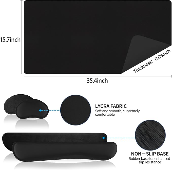 Black - Wrist Rest