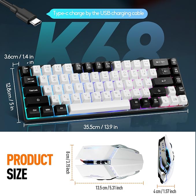 White and Black combo