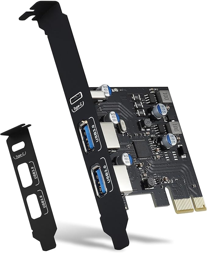 2 x USB A -1 x USB C