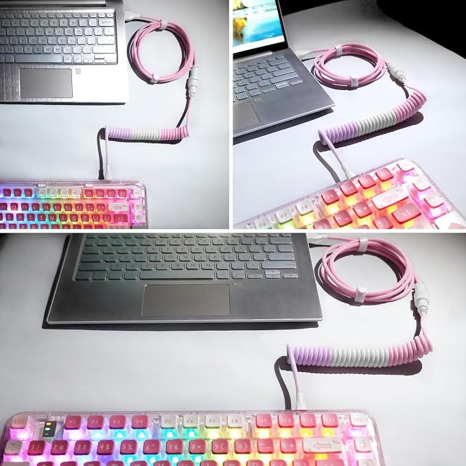Pink & White