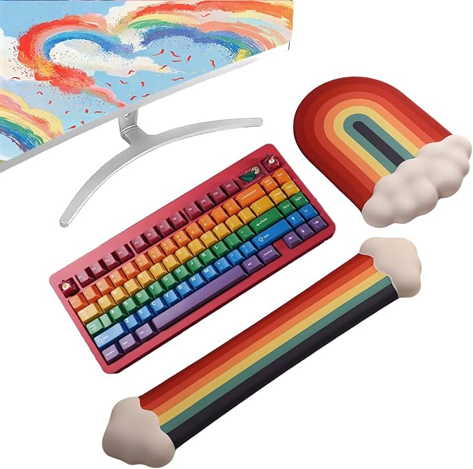 2pcs Rainbow Cloud