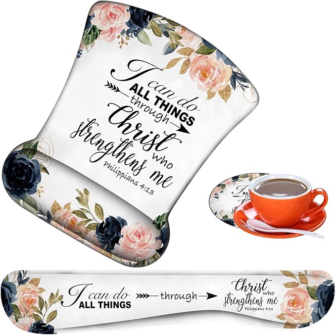 Bible Phil 4-13 Floral