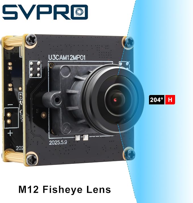 L185-M12 Fisheye(FOV 204°)