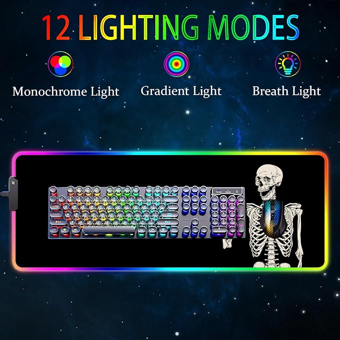 03 Black Human Skeleton