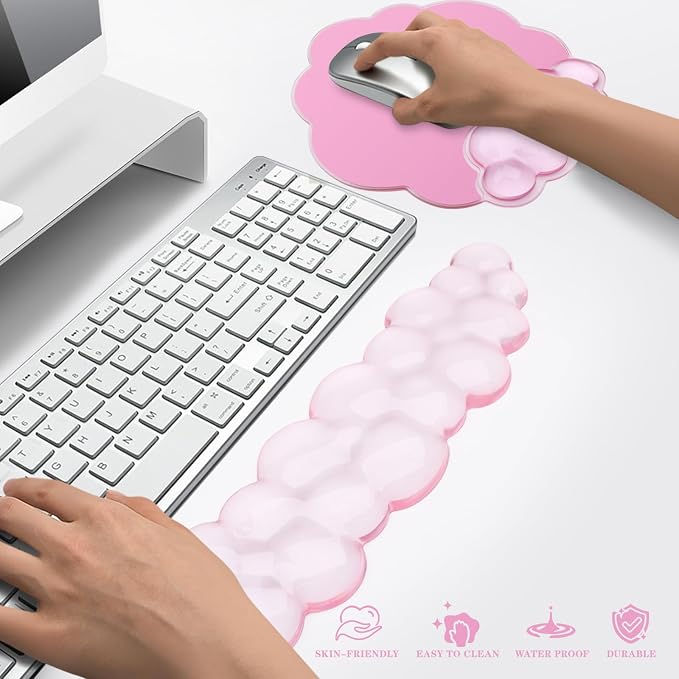 Clear Cloud Pink Set