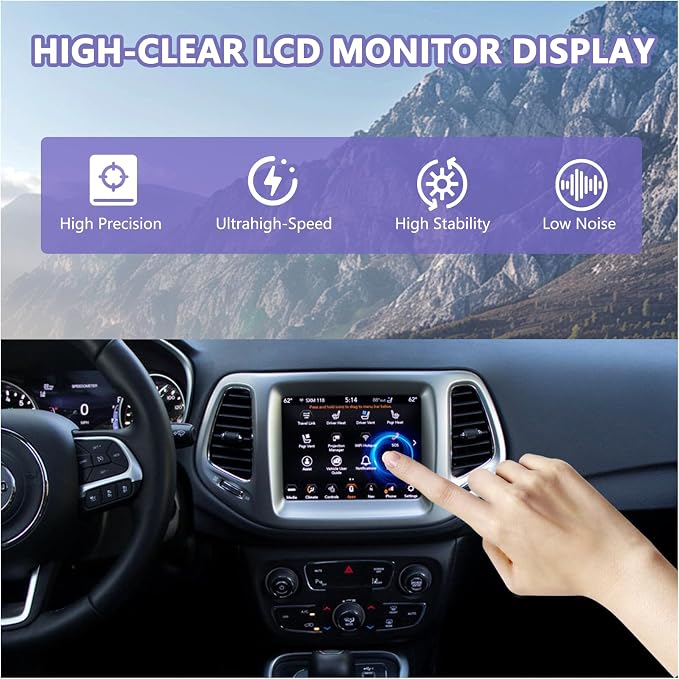 7 Jeep LCD with Bracket