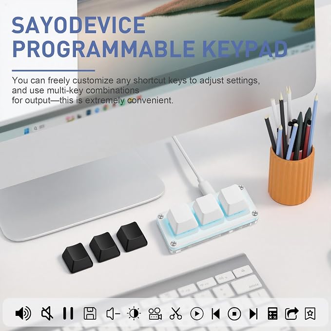 White 3 Keys