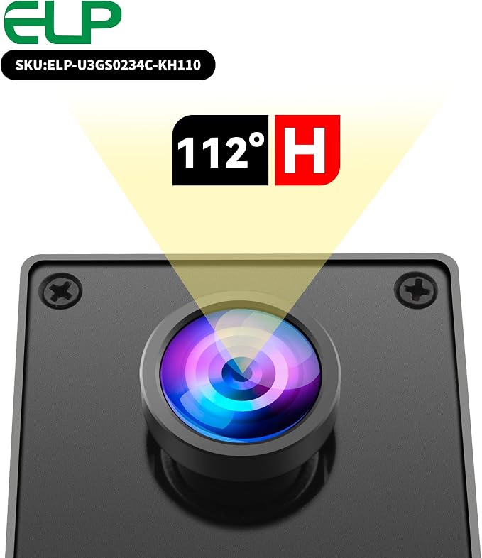 110degree no distortion lens