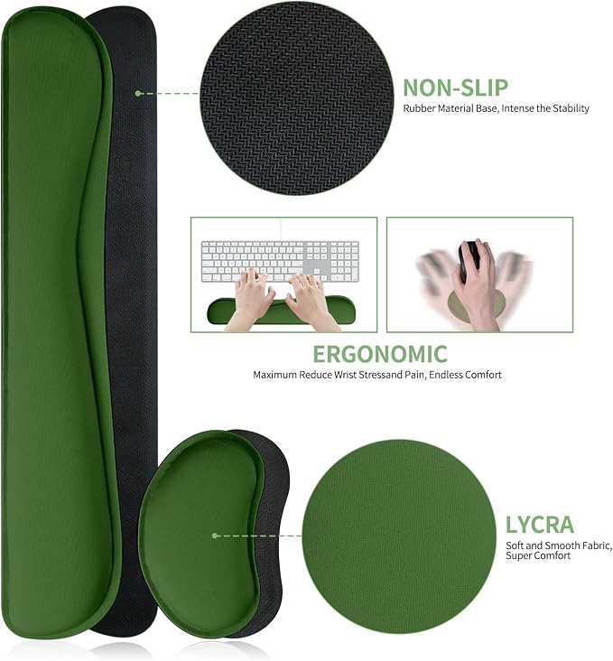 Olive Green - Wrist Rest