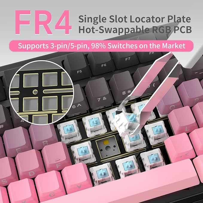 AK980 V2 Side Pink
