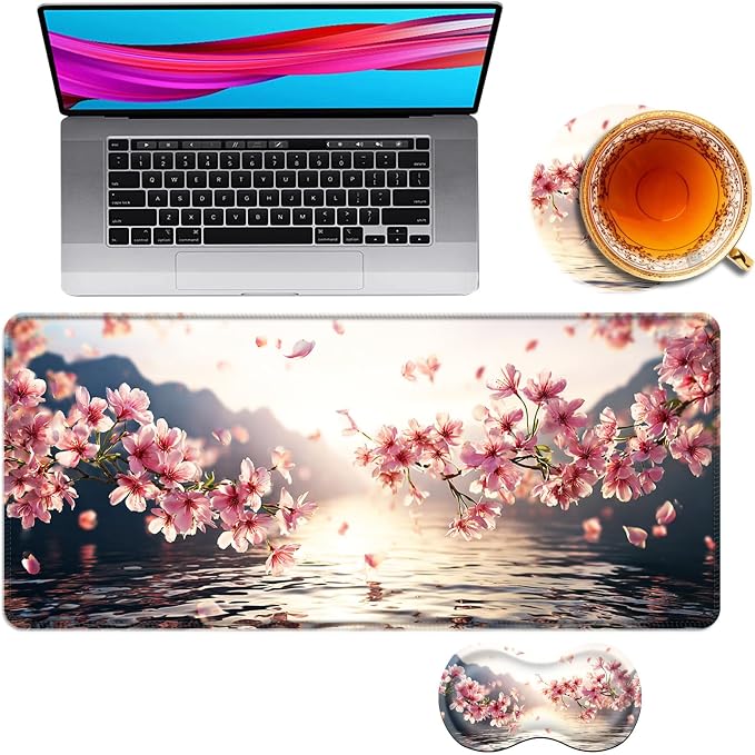 Cherry Blossoms Over Water-2-20