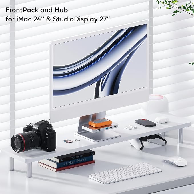 6-in-1 Sliver USB C Hub for iMac