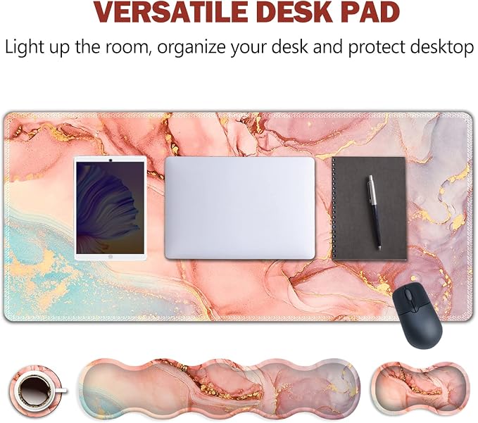 Abstract Pink Marble