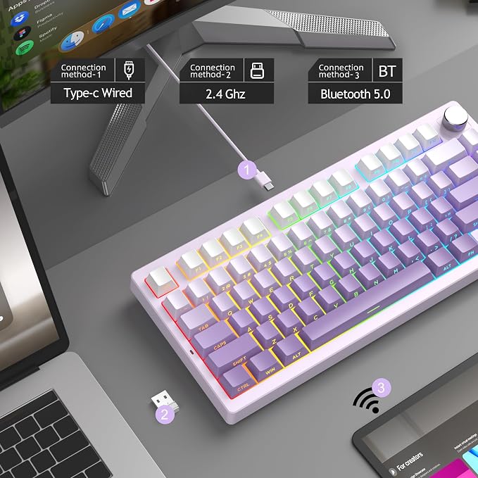 White Purple/Purple Bird Switch