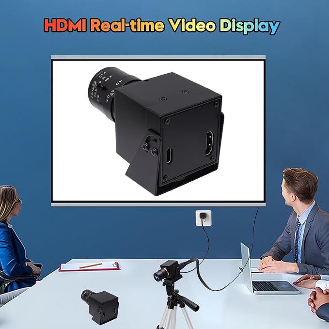 4K USB HDMI Camera with 2.8-12mm Lens