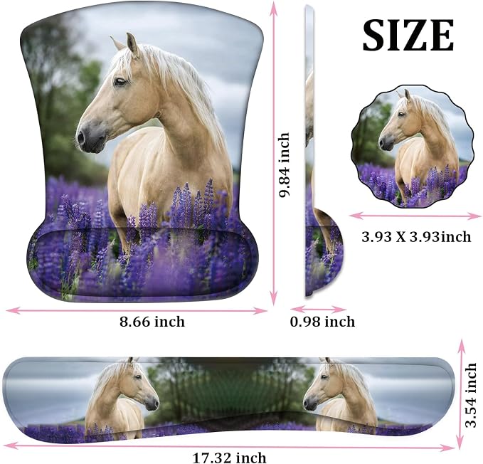 Lavender and Horses