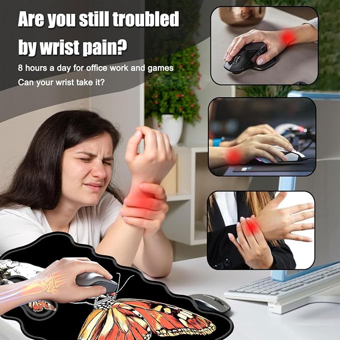 23 Skeleton Hand and Butterfly