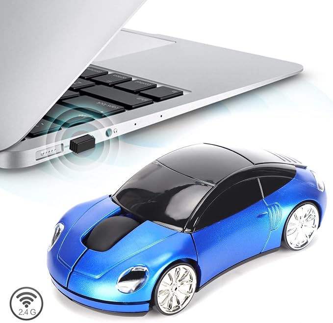 Car Shape Mouse(Blue)