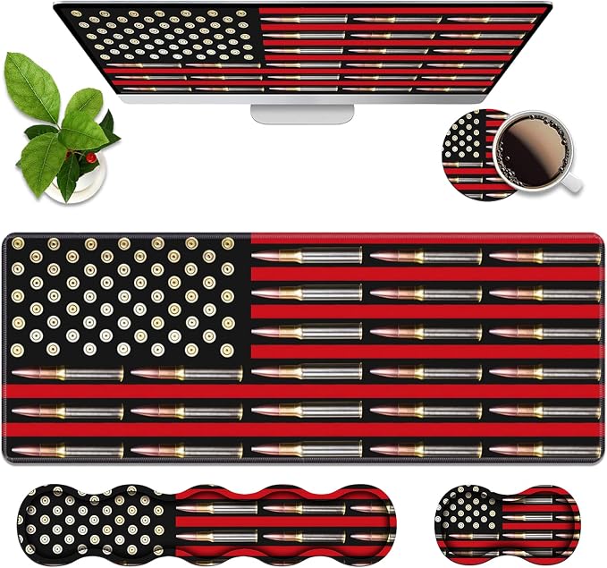 American Flag & Bullets