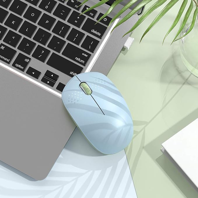 Light Blue and Green