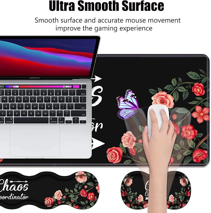 Colored Floral Quote Chaos Coordinator