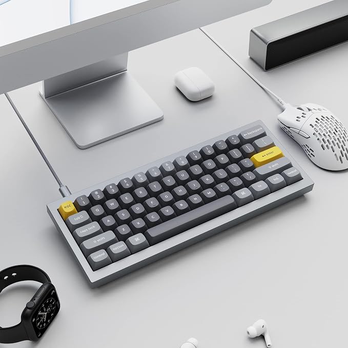 Gray (Gateron G Pro Blue Switch)