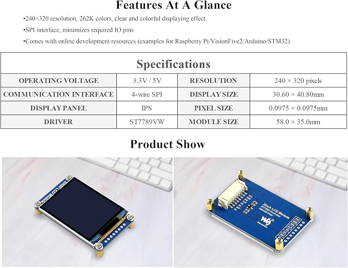 2inch IPS LCD Display Module