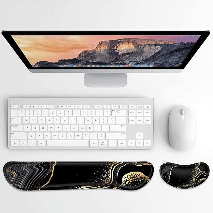 Black Gold Marble