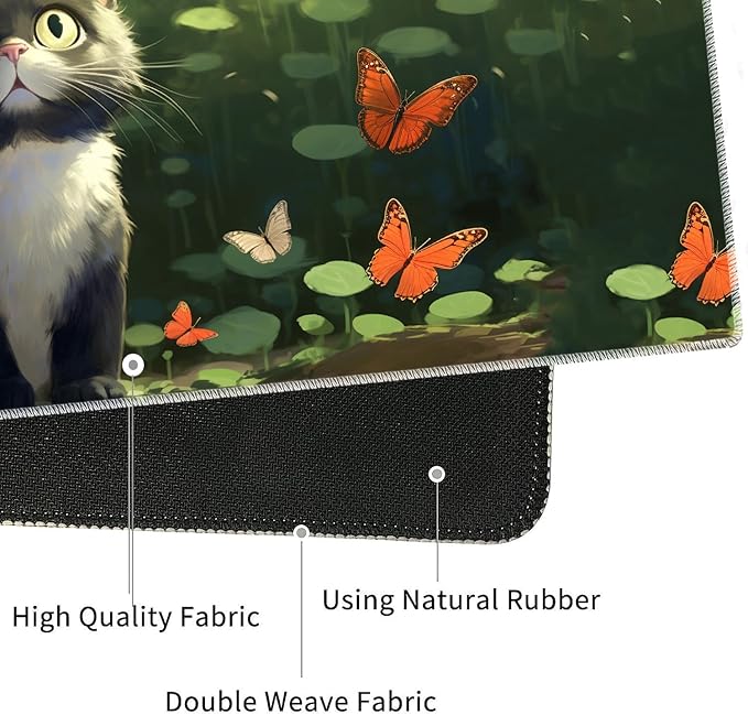 Butterfly and Cat