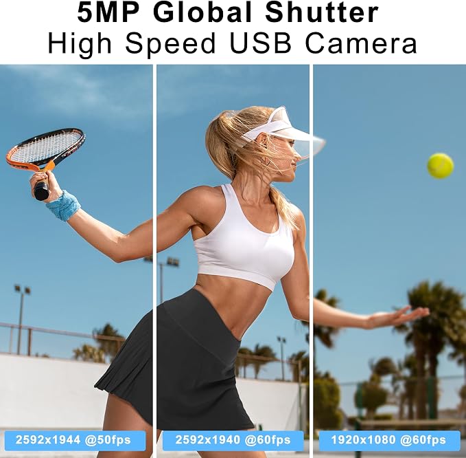 5MP Low Distortion Camera(GS)