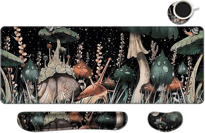 Snails and Mushroom