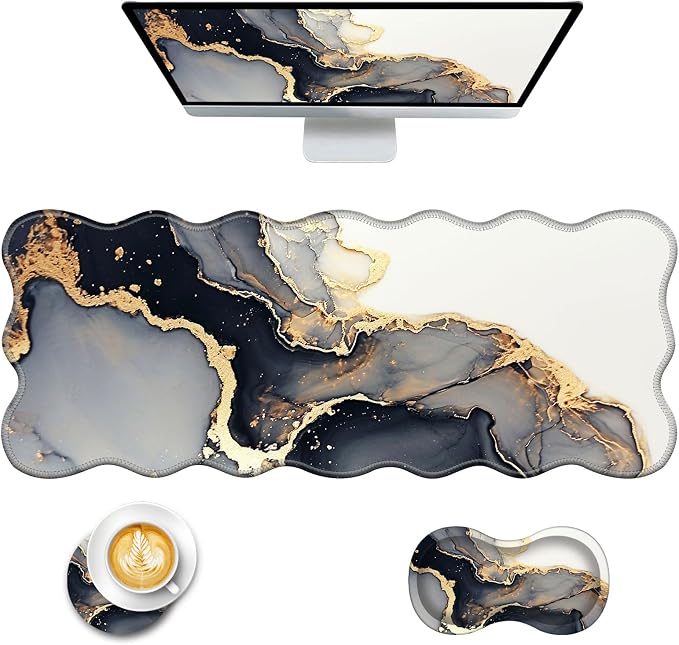 Black Gold Marble
