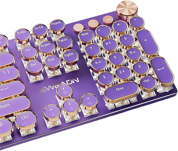Wired - Purple (Pink Switches)