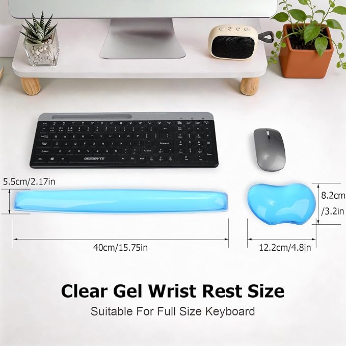 Blue Wrist Rest Set-plus-(new Upgrade Packaging)