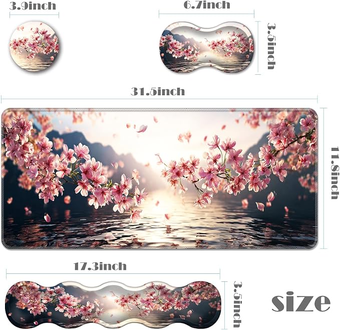 Cherry Blossoms Over Water-2-20