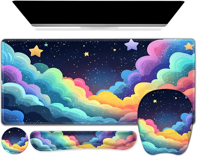 Colorful Clouds Starry Night