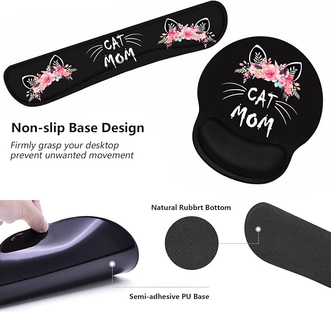 Cat Mom Floral