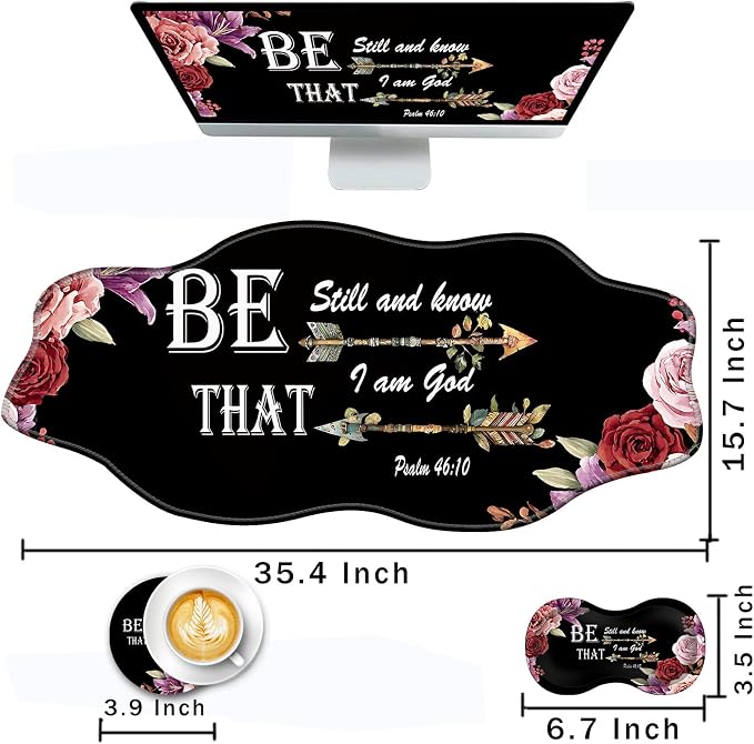 Bible Verse Psalm 46-10 Adorable Peony Flower