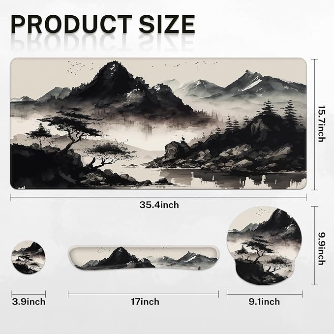 Black Ink Landscape