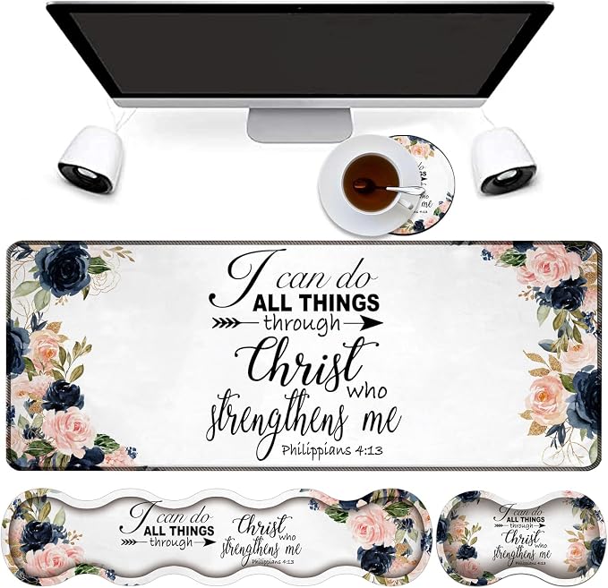 Bible Phil 4-13 Floral